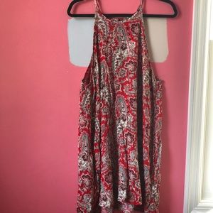 Printed American Eagle Swing Dress